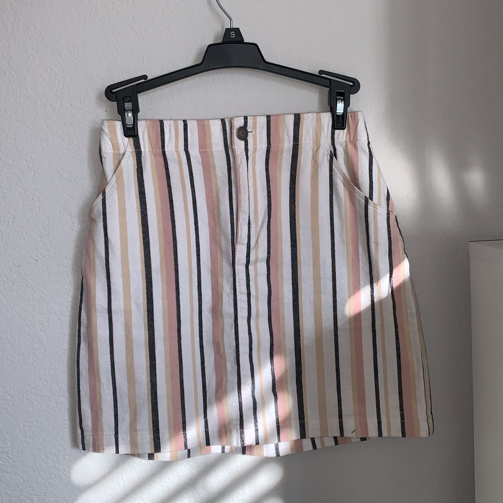 Hollister jean shirt with stripes